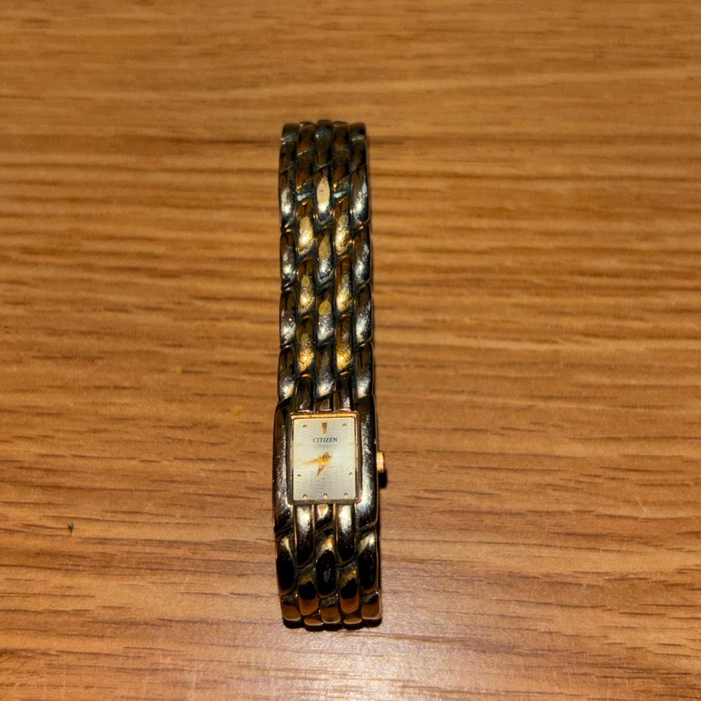 Citizen Women's Elegant Gold and Silver Watch